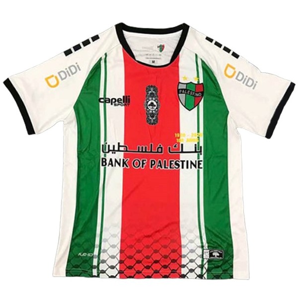 Tailandia Camiseta CD Palestino Segunda 2020-21 Blanco